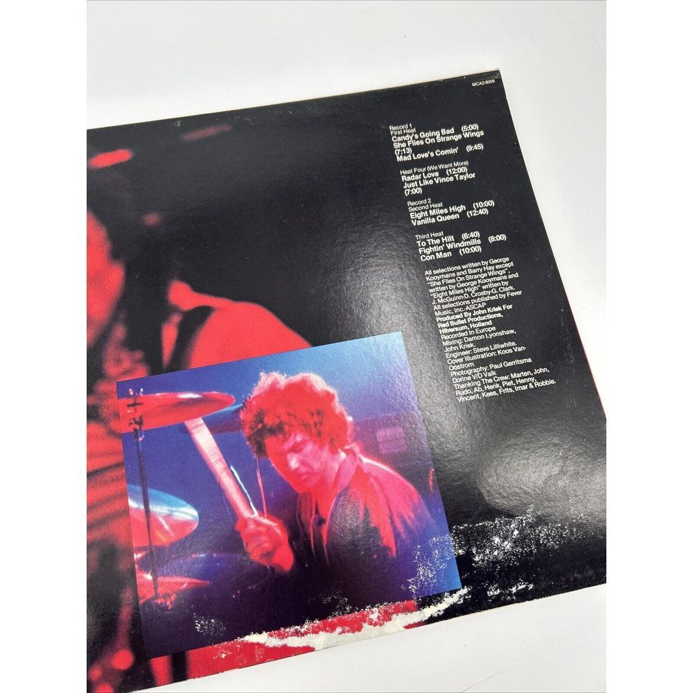 Golden Earring - Live VINYL 2 LP 1977 MCA RECORDS - Picture 4 of 5